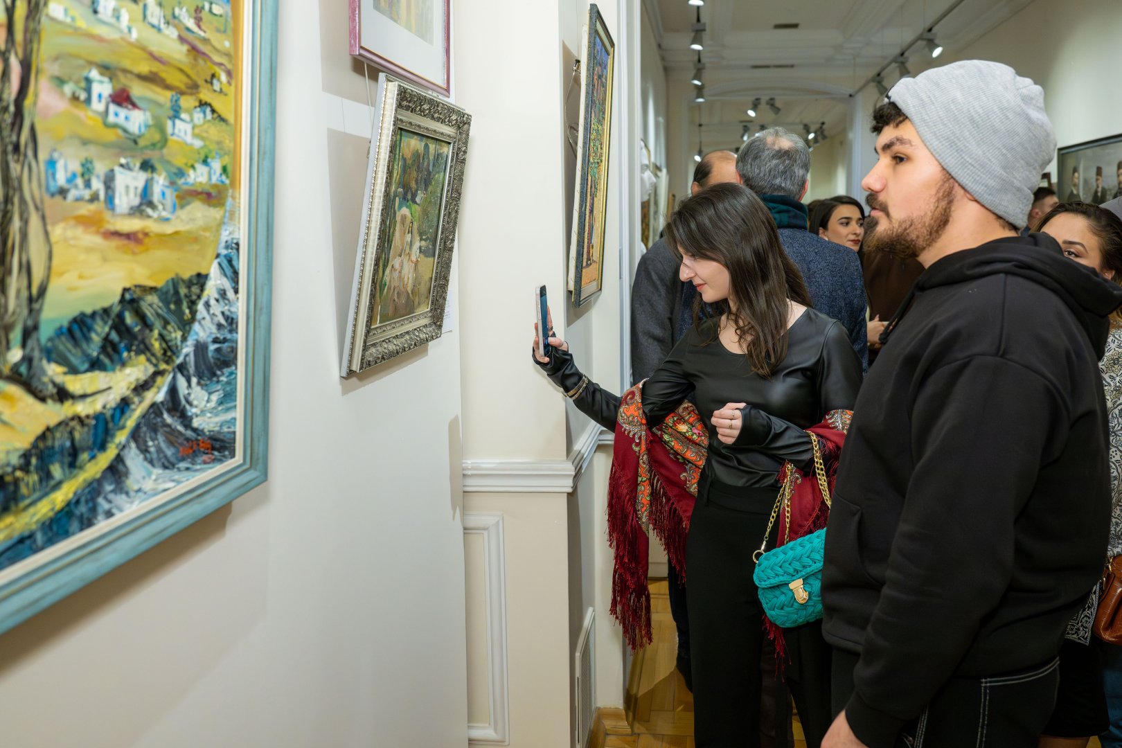 Состоялось открытие выставки, посвящённой 25-летию Азербайджанской академии художеств (ФОТО)