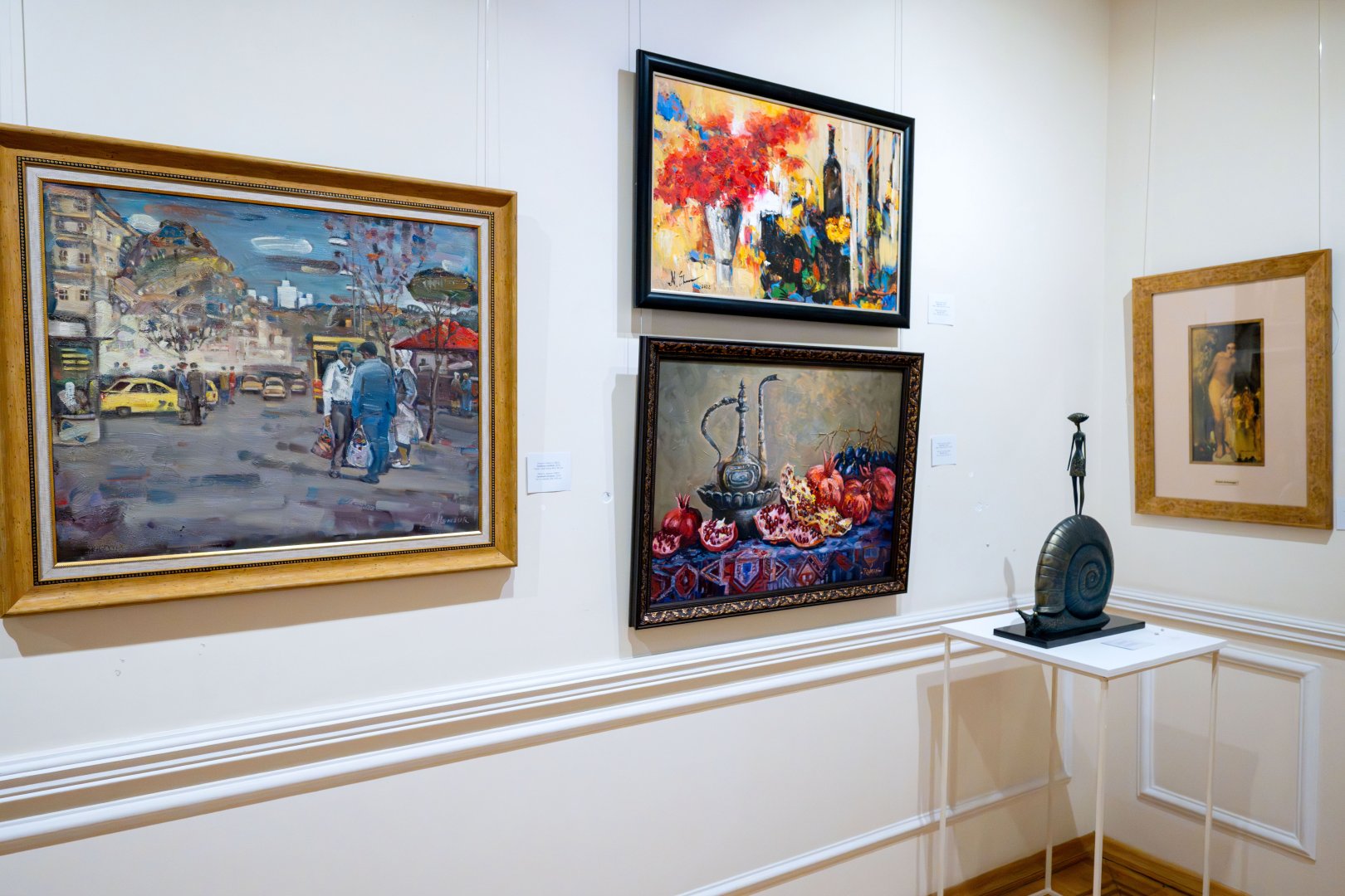 Состоялось открытие выставки, посвящённой 25-летию Азербайджанской академии художеств (ФОТО)