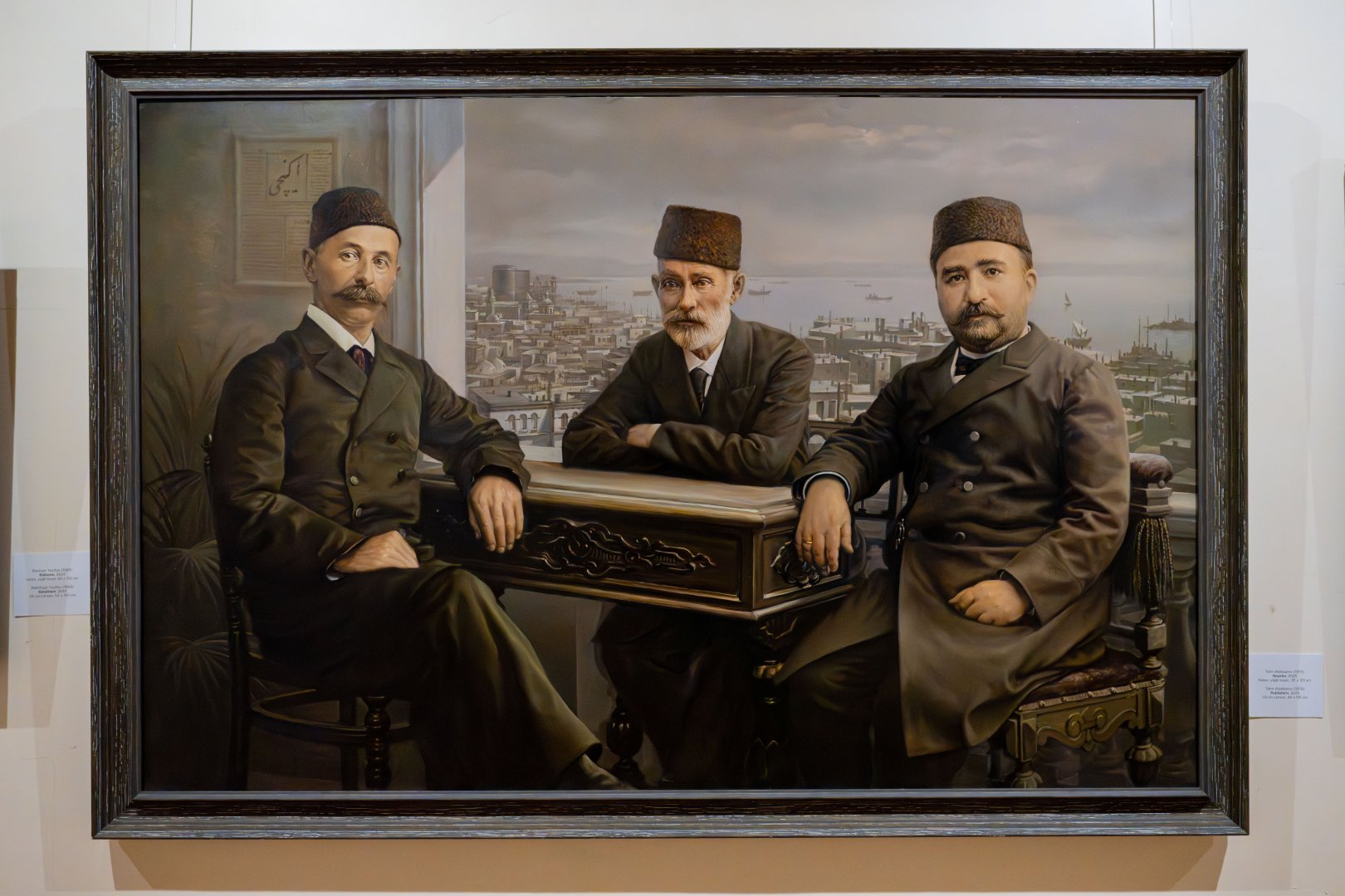 Состоялось открытие выставки, посвящённой 25-летию Азербайджанской академии художеств (ФОТО)