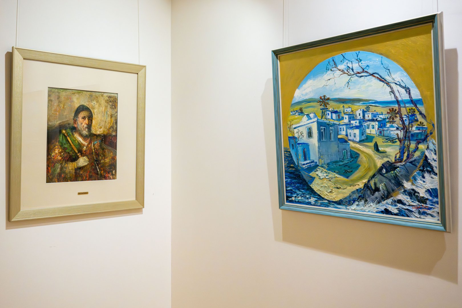 Состоялось открытие выставки, посвящённой 25-летию Азербайджанской академии художеств (ФОТО)