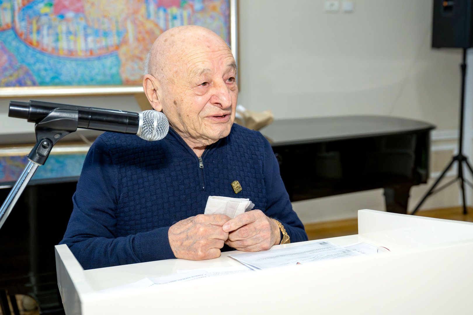 Состоялось открытие выставки, посвящённой 25-летию Азербайджанской академии художеств (ФОТО)