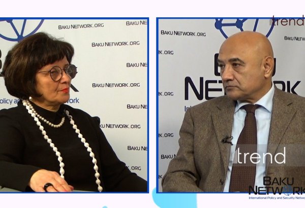 Для меня Гимн Азербайджана - одно из самых сильных и совершенных произведений - Ирина Эльдарова в передаче "Диалог с Тофиком Аббасовым" (ФОТО/ВИДЕО)