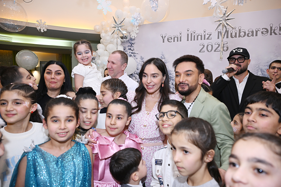 Вице-президент Фонда Гейдара Алиева Лейла Алиева, руководитель Баку Медиа Центра Арзу Алиева и Алена Алиева приняли участие в праздничном торжестве, организованном для детей, нуждающихся в особой заботе (ФОТО)