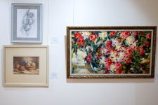 Состоялось открытие выставки, посвящённой 25-летию Азербайджанской академии художеств (ФОТО)