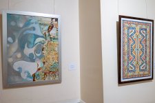 Состоялось открытие выставки, посвящённой 25-летию Азербайджанской академии художеств (ФОТО)