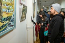 Состоялось открытие выставки, посвящённой 25-летию Азербайджанской академии художеств (ФОТО)