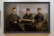 Состоялось открытие выставки, посвящённой 25-летию Азербайджанской академии художеств (ФОТО)