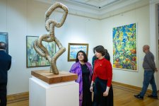 Состоялось открытие выставки, посвящённой 25-летию Азербайджанской академии художеств (ФОТО)