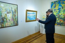 Состоялось открытие выставки, посвящённой 25-летию Азербайджанской академии художеств (ФОТО)