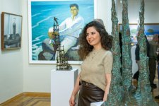Состоялось открытие выставки, посвящённой 25-летию Азербайджанской академии художеств (ФОТО)