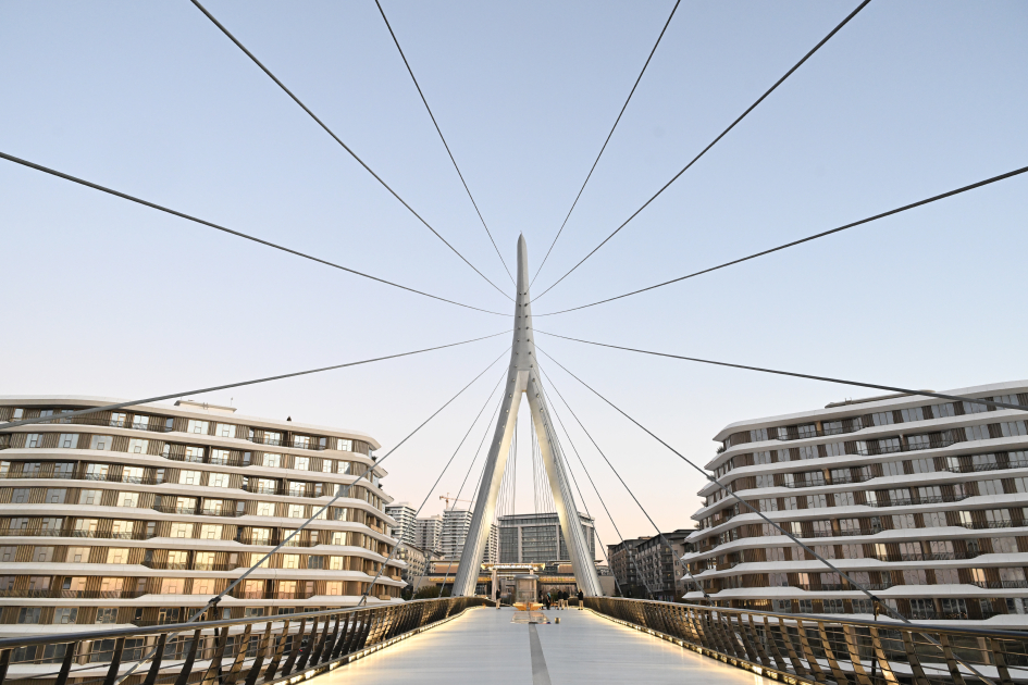 Президент Ильхам Алиев и Первая леди Мехрибан Алиева посетили «Баку Белый город» (ФОТО)