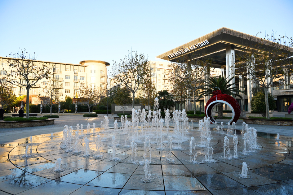 Президент Ильхам Алиев и Первая леди Мехрибан Алиева посетили «Баку Белый город» (ФОТО)