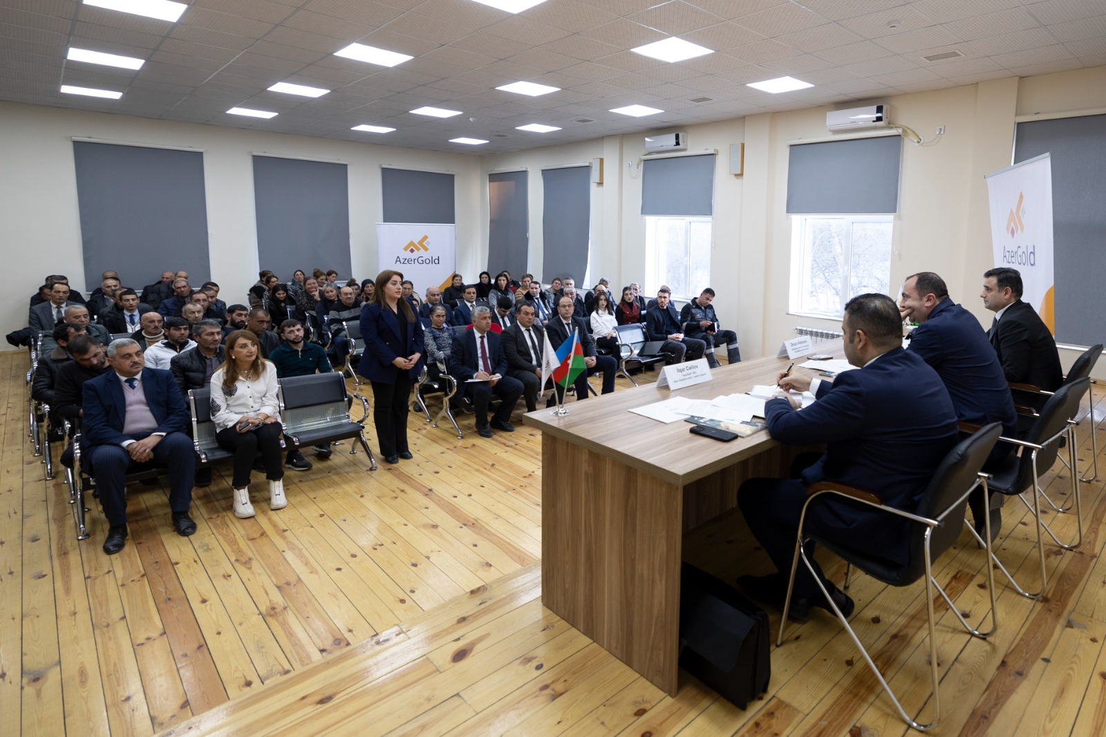 «AzerGold» провело очередную встречу с жителями Дашкесана (ФОТО)