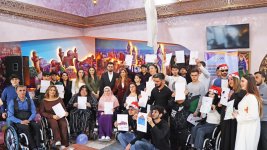 В Баку прошел инклюзивный праздник "Цвет желаний", посвященный Новому году (ФОТО)