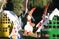 Баку в преддверии Нового года (ФОТОРЕПОРТАЖ)