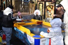 Баку в преддверии Нового года (ФОТОРЕПОРТАЖ)