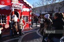 Баку в преддверии Нового года (ФОТОРЕПОРТАЖ)