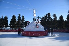 Баку в преддверии Нового года (ФОТОРЕПОРТАЖ)