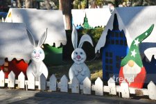 Баку в преддверии Нового года (ФОТОРЕПОРТАЖ)