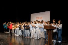 В Баку разгорелась битва смеха и креатива Юниор Лиги КВН сезона 2025–2026 (ФОТО)