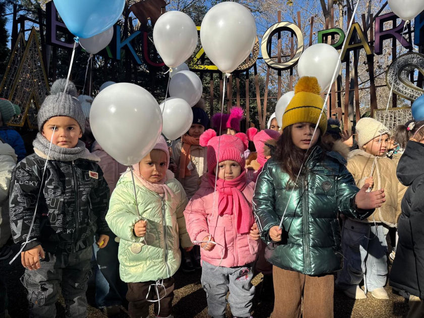 По инициативе вице-президента Фонда Гейдара Алиева Лейлы Алиевой в Бакинском зоологическом парке организовано праздничное мероприятие для детей (ФОТО)