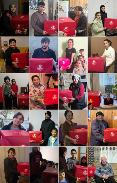 По инициативе вице-президента Фонда Гейдара Алиева Лейлы Алиевой в рамках проекта «Наша кухня» малообеспеченным семьям доставлены праздничные подарки (ФОТО)