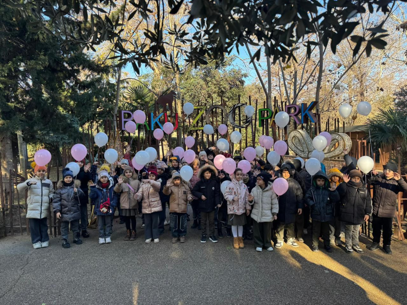 По инициативе вице-президента Фонда Гейдара Алиева Лейлы Алиевой в Бакинском зоологическом парке организовано праздничное мероприятие для детей (ФОТО)