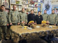 В Азербайджанской армии отмечены День солидарности азербайджанцев мира и Новый год (ФОТО)