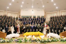 В Азербайджанской армии отмечены День солидарности азербайджанцев мира и Новый год (ФОТО)