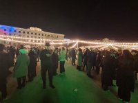 В Ханкенди состоялся праздничный салют (ФОТО/ВИДЕО)