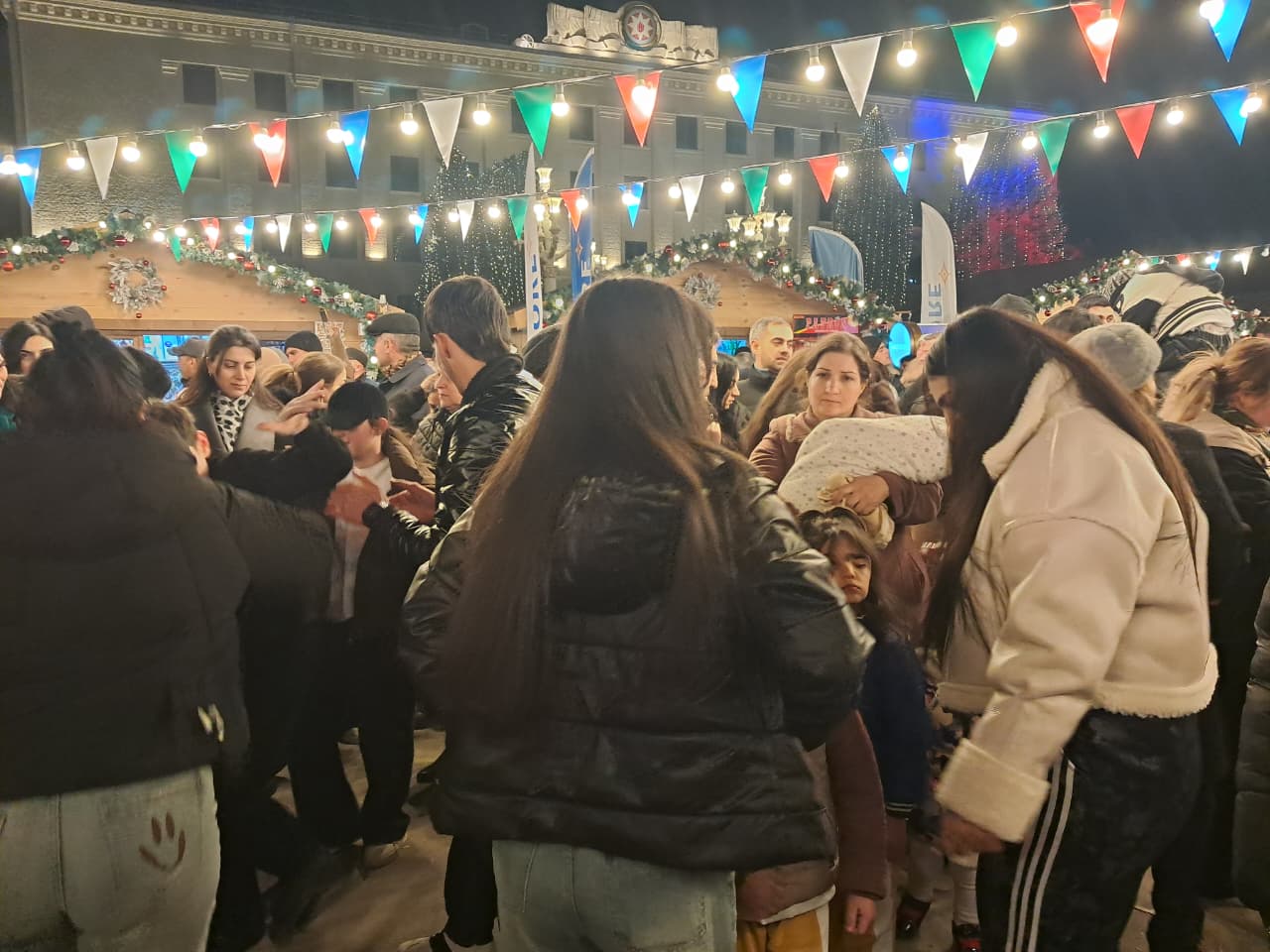 В Ханкенди состоялся праздничный салют (ФОТО/ВИДЕО)