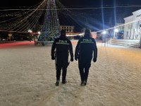 Полиция Азербайджана работает в непрерывном режиме в связи с погодными условиями (ФОТО)