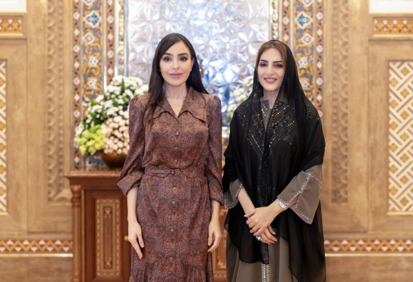 Вице-президент Фонда Гейдара Алиева Лейла Алиева встретилась в Маскате с первой леди Омана (ФОТО)