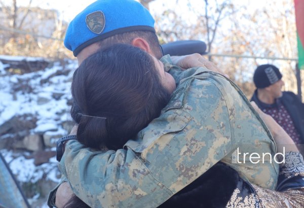 Шушакенд встретил своего первого солдата (ФОТО)