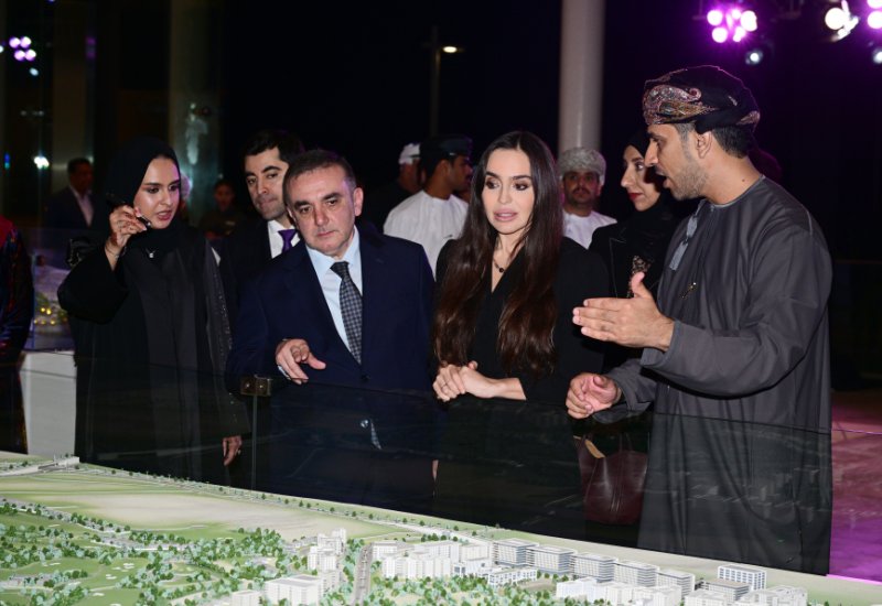 Вице-президент Фонда Гейдара Алиева Лейла Алиева ознакомилась в городе Маскат с проектами, реализуемыми Оманской компанией по развитию туризма (ФОТО)