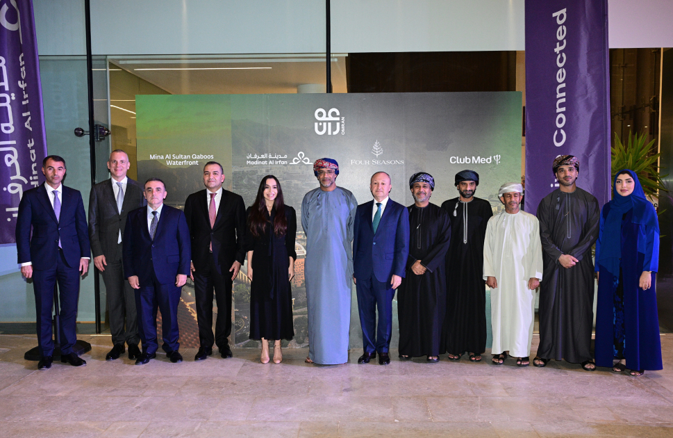 Вице-президент Фонда Гейдара Алиева Лейла Алиева ознакомилась в городе Маскат с проектами, реализуемыми Оманской компанией по развитию туризма (ФОТО)