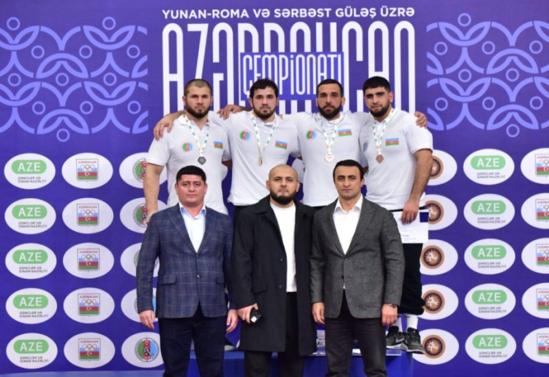 Определились первые чемпионы Азербайджана по борьбе 2026 года