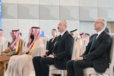 Президент Ильхам Алиев принял участие в церемонии официального открытия ветряной электростанции «Хызы-Абшерон» (ФОТО/ВИДЕО)