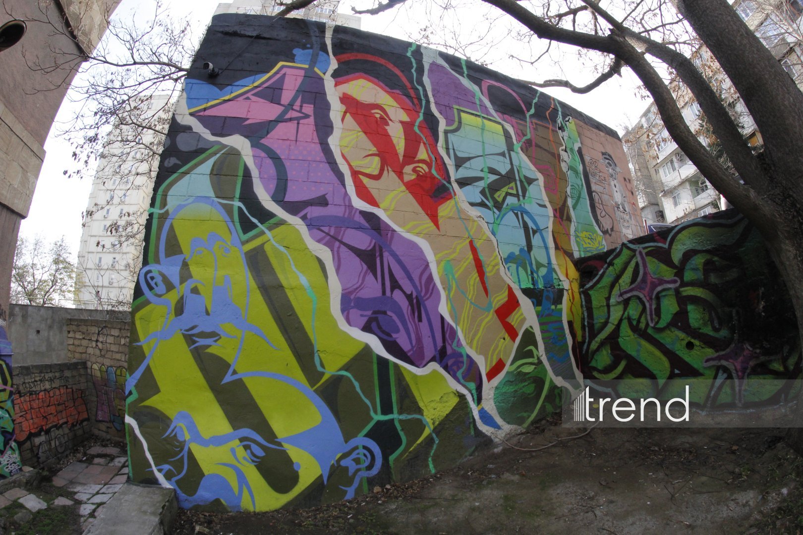 Искусство граффити на улицах Баку - живой организм, способный чувствовать, говорить и меняться (ФОТО)