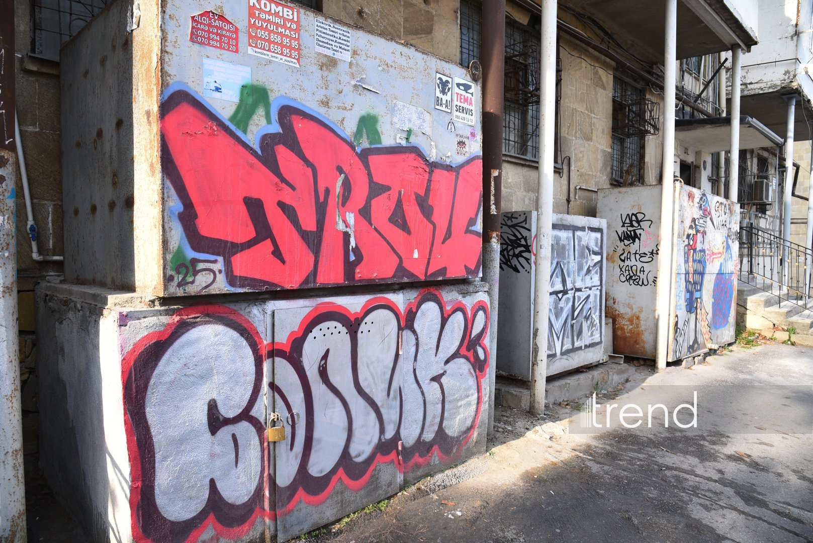 Искусство граффити на улицах Баку - живой организм, способный чувствовать, говорить и меняться (ФОТО)