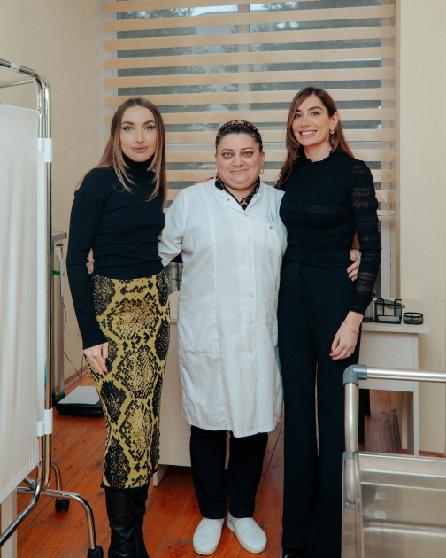 Арзу Алиева и Алена Алиева посетили Приют и учреждение социальной реабилитации для лиц из уязвимых групп населения (ФOTO)