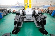 Крановое судно "Ширван" прошло капитальный ремонт