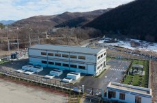 Президент Ильхам Алиев принял участие в открытии гидроэлектростанции «Гозлукёрпю» в Агдеринском районе (ФОТО)