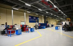 Президент Ильхам Алиев принял участие в открытии после реконструкции Тертерского электромеханического завода (ФОТО/ВИДЕО)