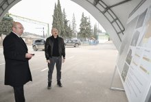 Президент Ильхам Алиев ознакомился с Генеральным планом города Агдере (ФОТО)