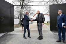 Президент Ильхам Алиев ознакомился с работами, проделанными в селе Чылдыран Агдеринского района (ФОТО/ВИДЕО)