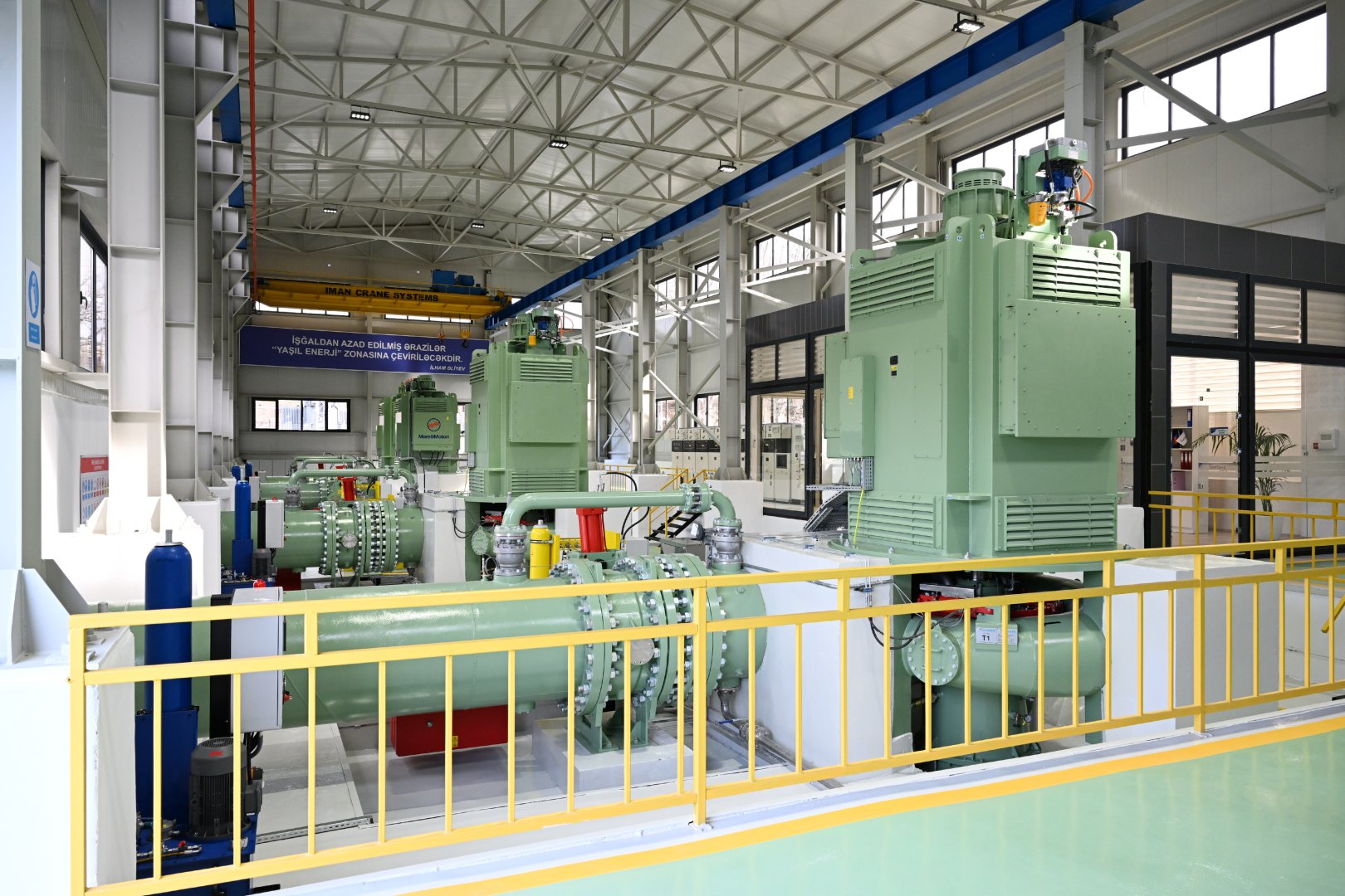 Президент Ильхам Алиев принял участие в открытии гидроэлектростанции «Гозлукёрпю» в Агдеринском районе (ФОТО)