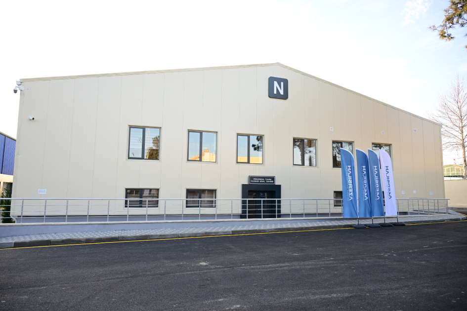 Президент Ильхам Алиев принял участие в открытии после реконструкции Тертерского электромеханического завода (ФОТО/ВИДЕО)