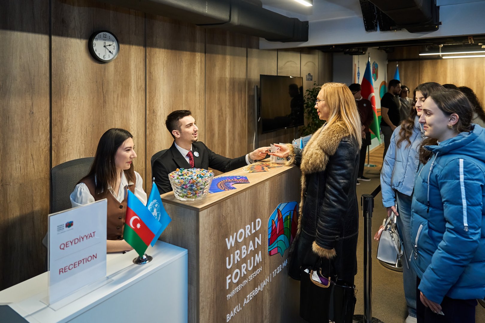 Примерно 10 тысяч кандидатов в Баку будут приглашены на собеседование в рамках волонтерской программы WUF13 (ФOTO)