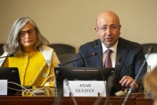 В Женеве в рамках заседания высокого уровня Международного центра Низами Гянджеви организованы дискуссии в связи с WUF13 (ФОТО)